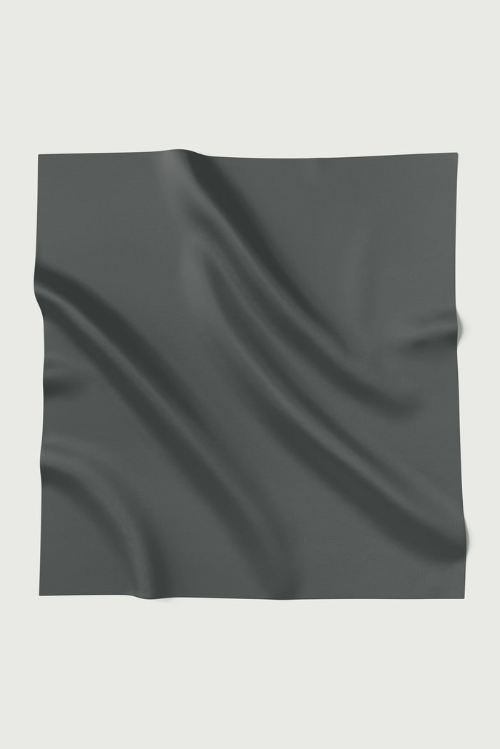 everyday scarf in asphalt by buttonscarves