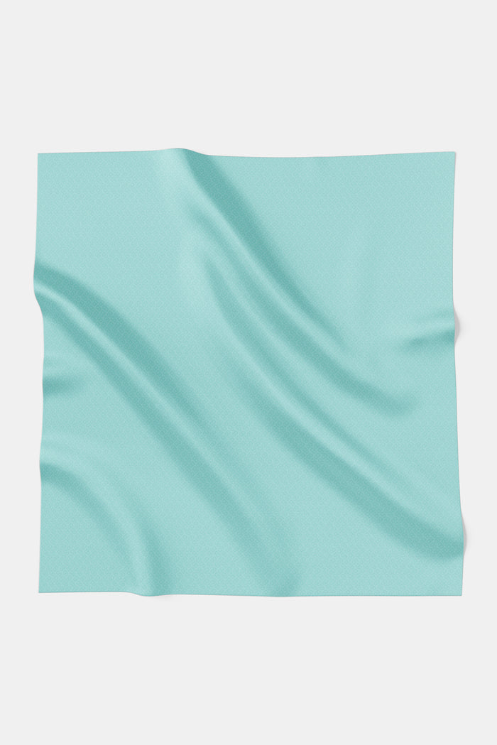 everyday tapis embossed 2.0 scarf in marine blue by buttonscarves