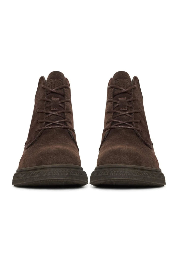 A chic pair of comfortable, stylish flat sole ankle boots - the perfect casual and trendy addition to any outfit.