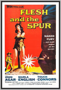 FLESH AND THE SPUR - 1956 - JOHN AGAR - COLORIZED - RARE DVD