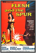 FLESH AND THE SPUR - COLORIZED - 1956 - JOHN AGAR - RARE DVD