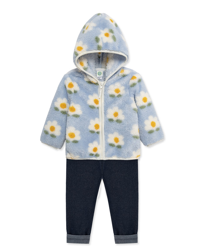 Floral 3-Piece Sherpa Set (12M-24M) - Little Me