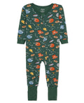 Football Non-Slip Convertible Footie Pajama (12M-24M) - Little Me