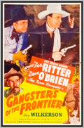 GANGSTERS OF THE FRONTIER - 1943 - COLORIZED - TEX RITTER - RARE DVD