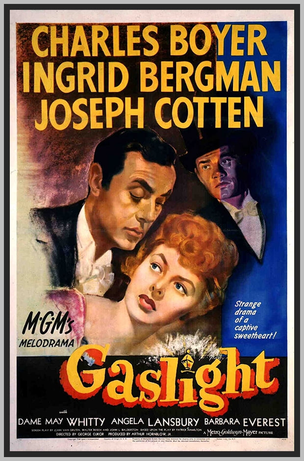 GASLIGHT - 1944 - COLORIZED - CHARLES BOYER - RARE DVD