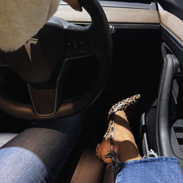 GISELLE LEOPARD - animal print slingback