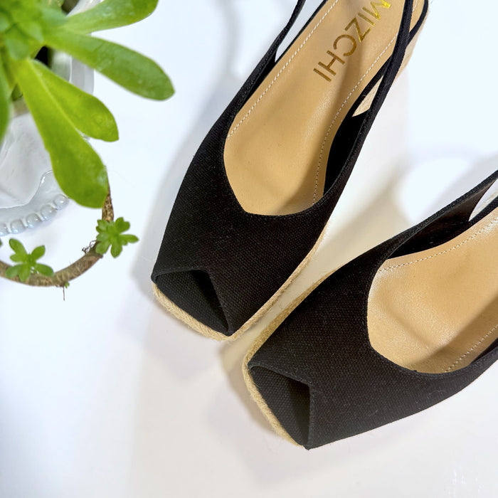 Giulia - Beige Slingback espadrilles