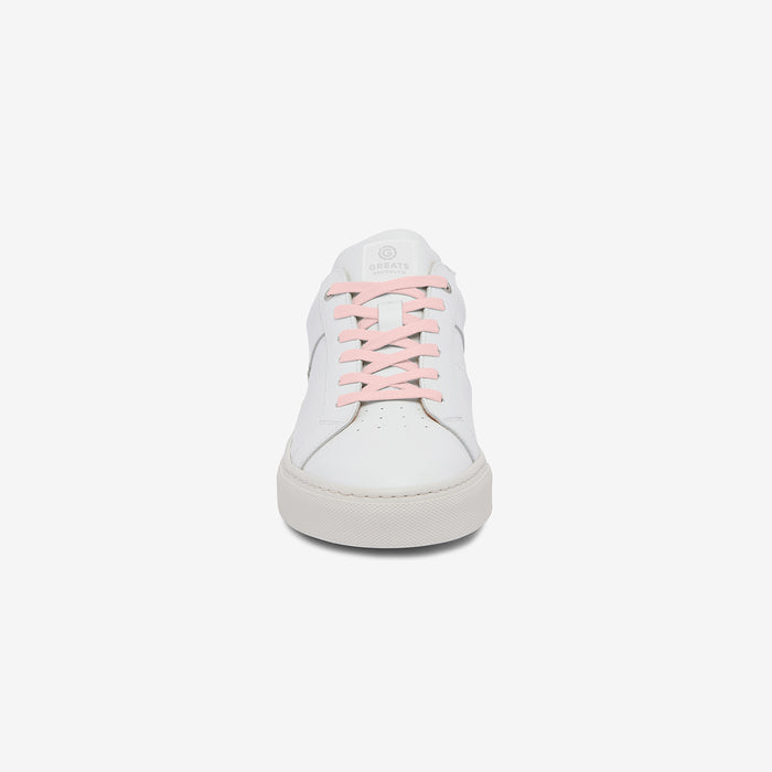 GREATS Premium Waxed Laces - Pink