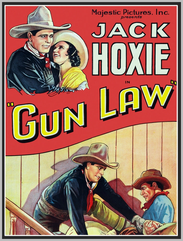 GUN LAW - 1933 - JACK HOXIE - RARE DVD