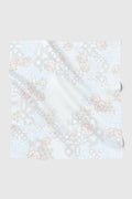 haramain 2 printed square scarf in holy by buttonscarves