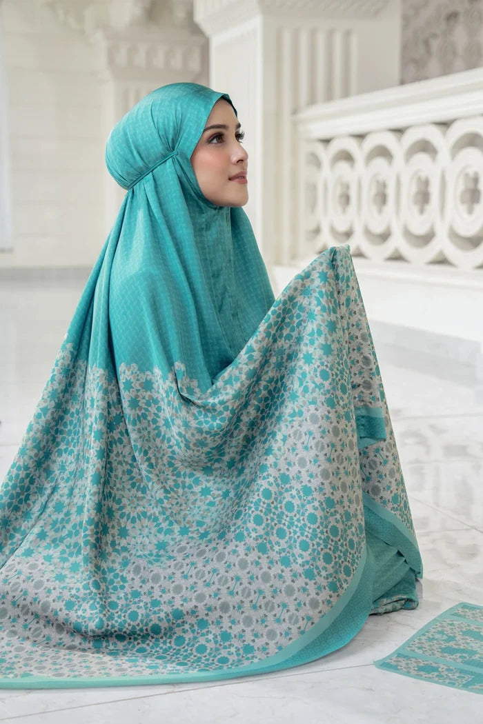 haramain 2 prayer robe in safa by buttonscarves