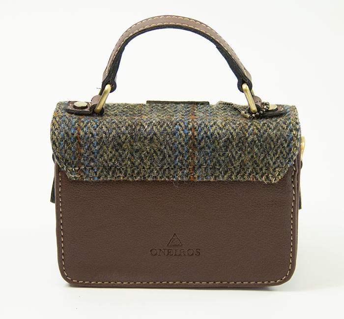 Harris Tweed  Baby Satchel Bag 11/Brown