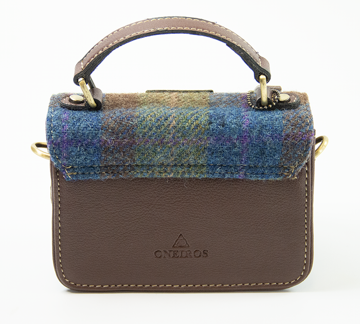 Harris Tweed  Baby Satchel Bag 30/Brown