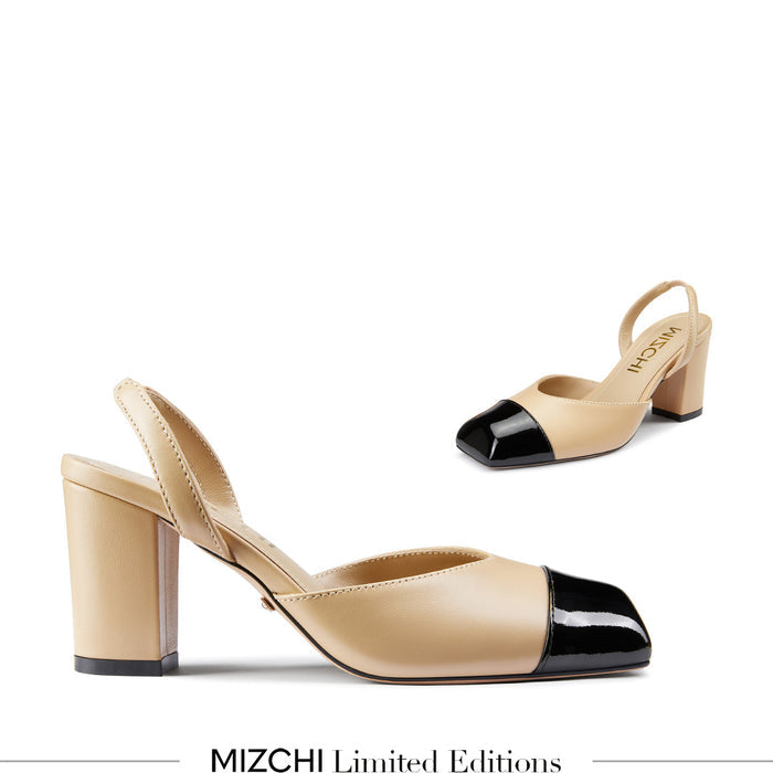Hayven - Leather Slingback