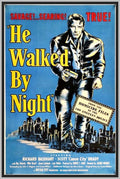 HE WALKED BY NIGHT '48 - ROY ROBERTS - COLORIZED - RARE DVD
