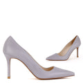 *HEMERY - lavender leather, 8cm size UK 3