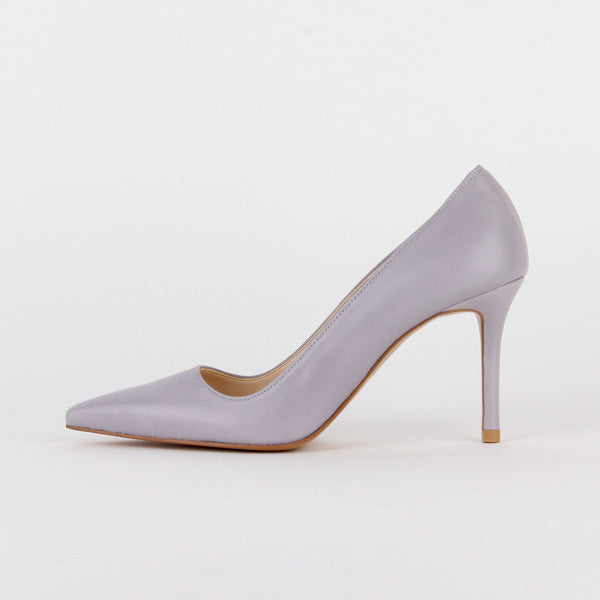 *HEMERY - lavender leather, 8cm size UK 3