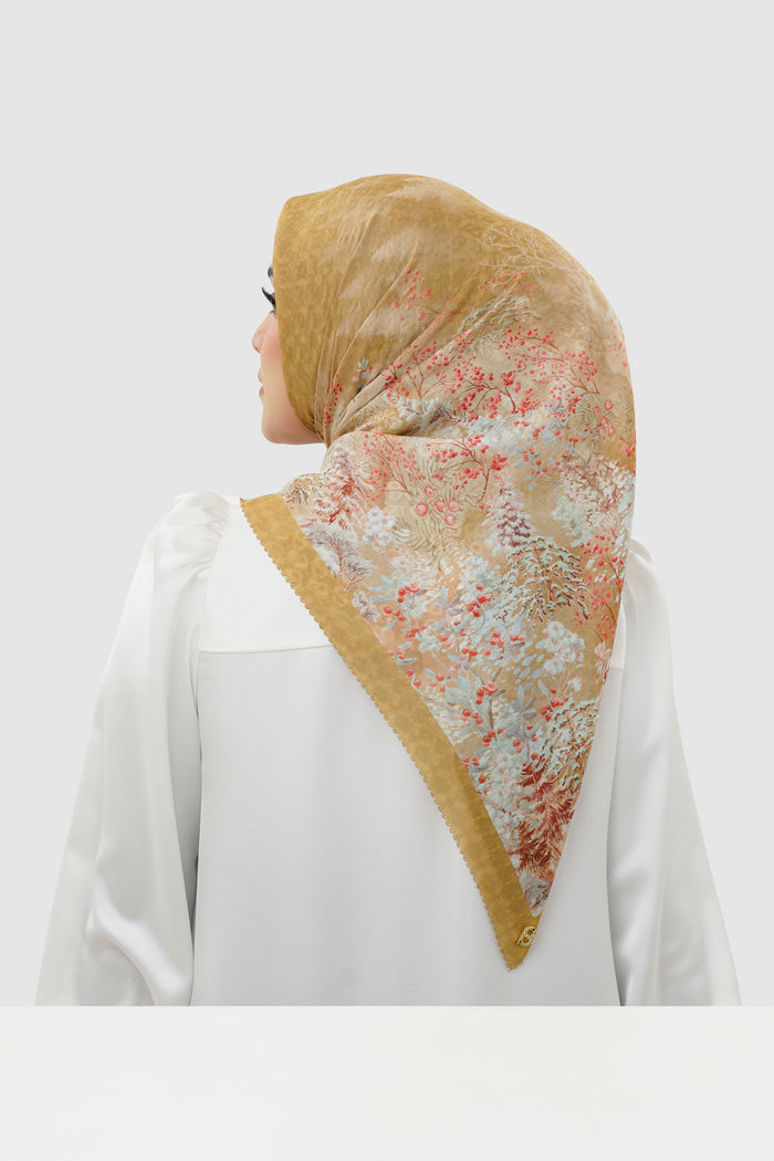 Holiday 3 Jacquard Voile - Chestnut
