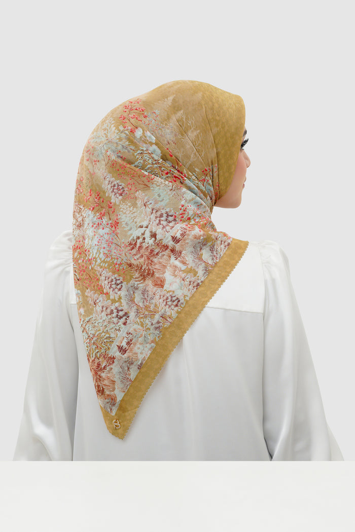Holiday 3 Jacquard Voile - Chestnut