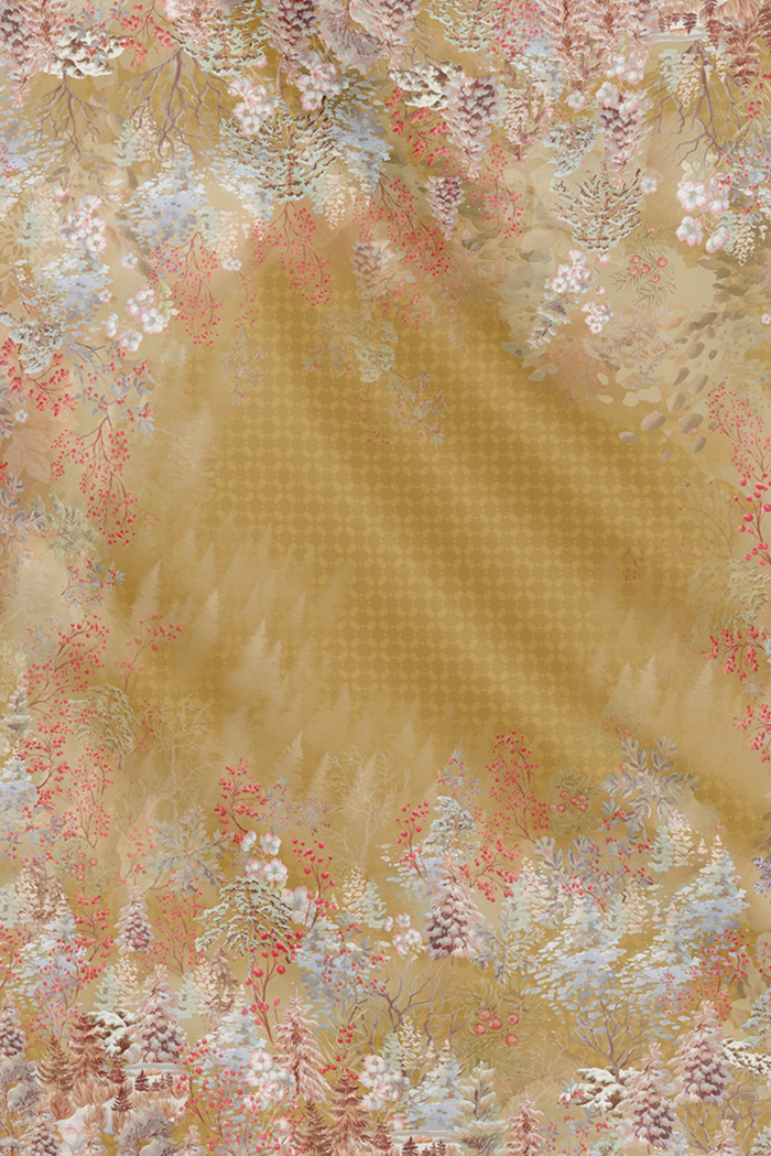 Holiday 3 Jacquard Voile - Chestnut