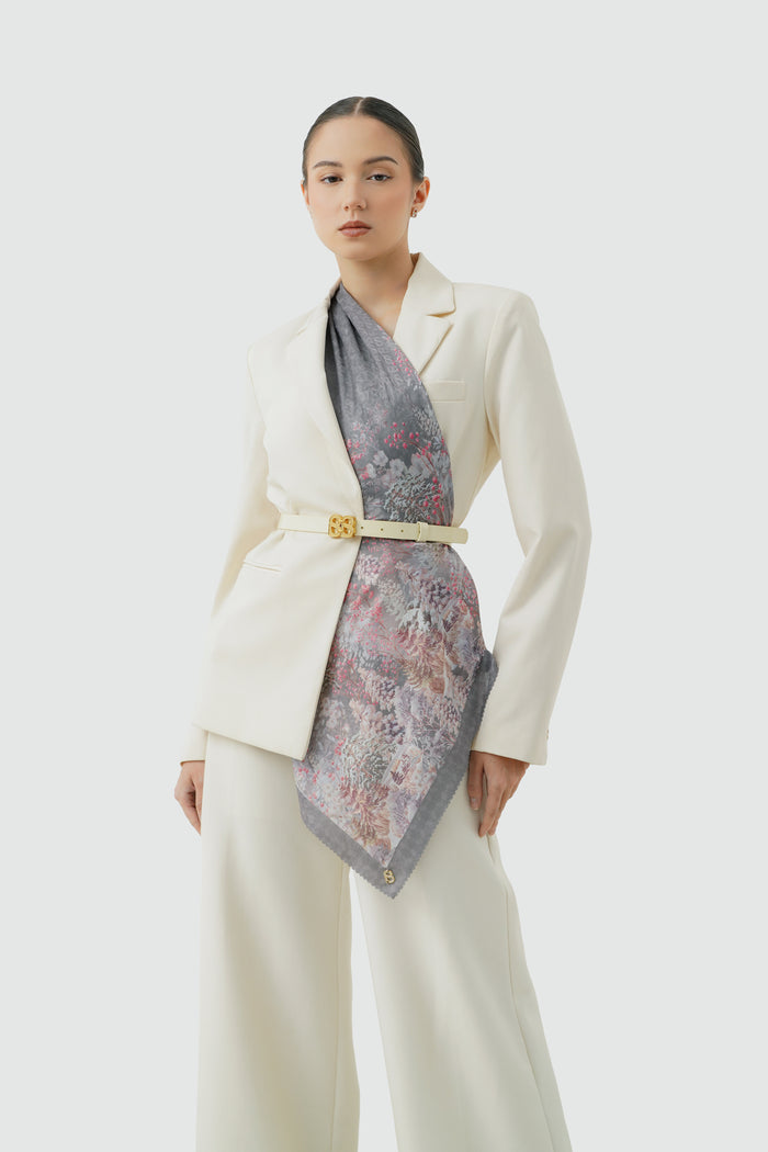 Holiday 3 Jacquard Voile - Fog