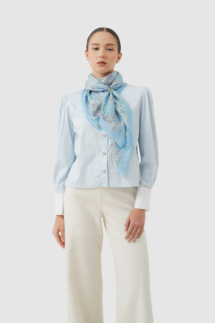 Holiday 3 Jacquard Voile - Frost