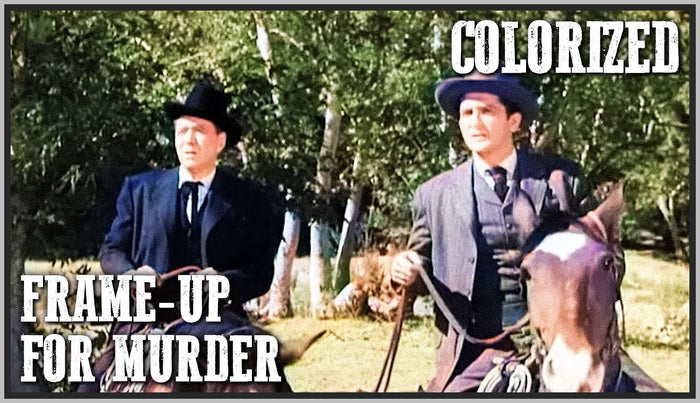 HOPALONG CASSIDY - FRAME UP FOR MURDER - COLORIZED - DIGITAL DOWNLOAD