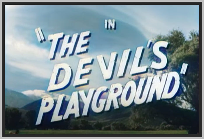 HOPALONG CASSIDY - THE DEVIL'S PLAYGROUND - COLORIZED - DIGITAL DOWNLOAD