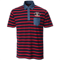 Jac Denim Collar Wales Cymru Polo Shirt