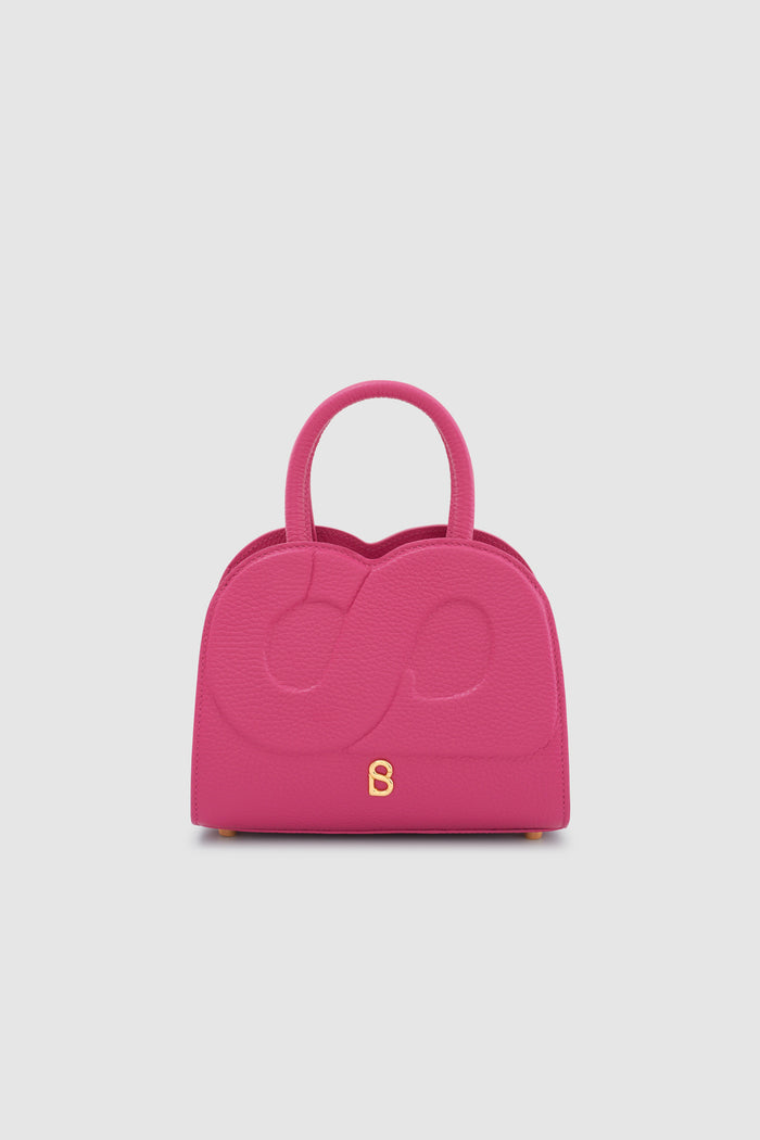 joy bag small in viva magenta by buttonscarves