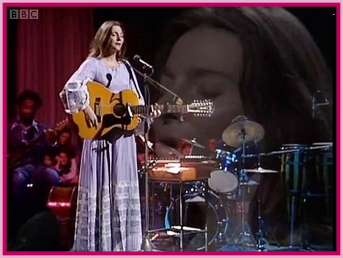 JUDY COLLINS - 1 DVD-  BBC IN CONCERT - (DIGITAL REBROADCAST) - 1973 - 33 MINUTES