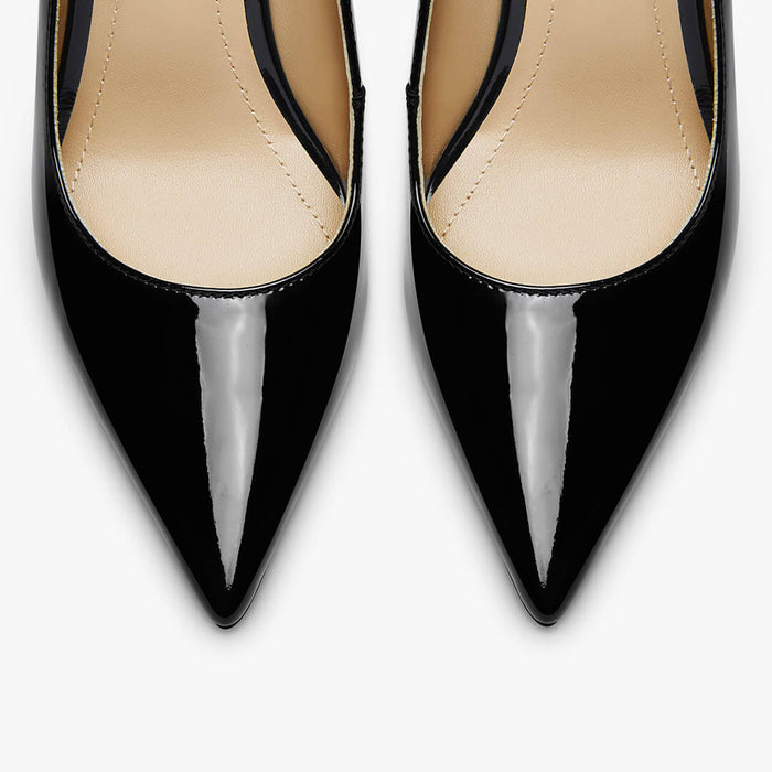Kayte - Black Patent Classic Pump