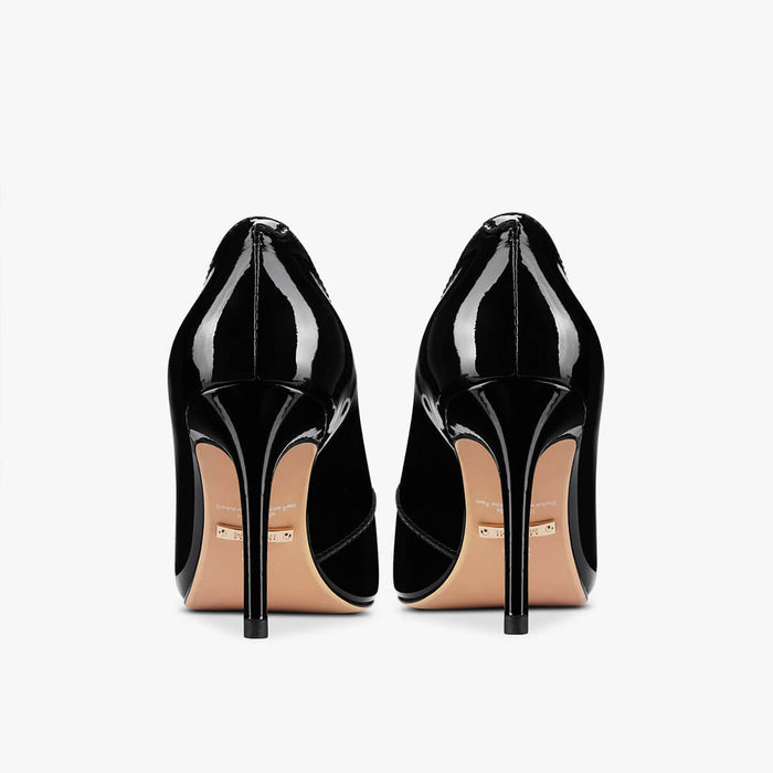 Kayte - Black Patent Classic Pump