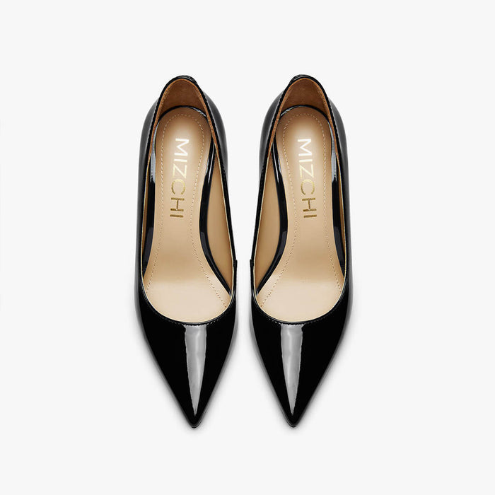 Kayte - Black Patent Classic Pump