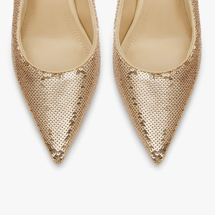 Kayte - Gold Glitter Party Pump