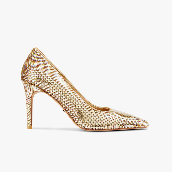 Kayte - Gold Glitter Party Pump