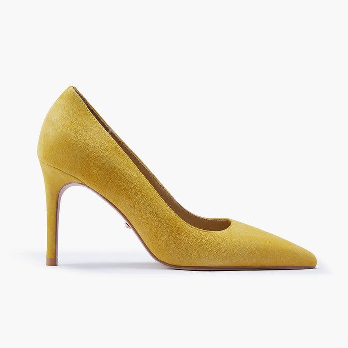 Kayte - Mustard Suede Classic Pump