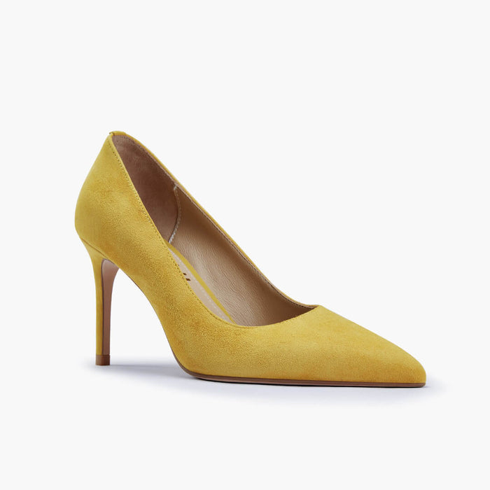 Kayte - Mustard Suede Classic Pump