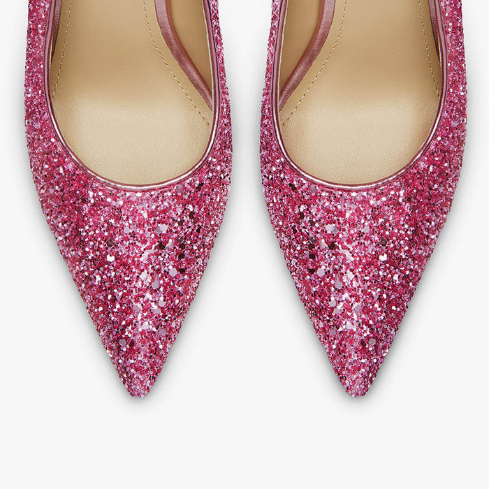 Kayte - Pink Glitter Party Pump