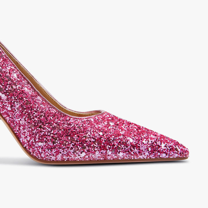 Kayte - Pink Glitter Party Pump