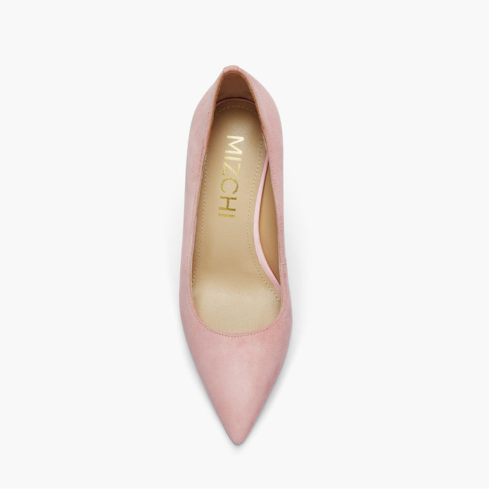 Kayte - Pink Suede Pump