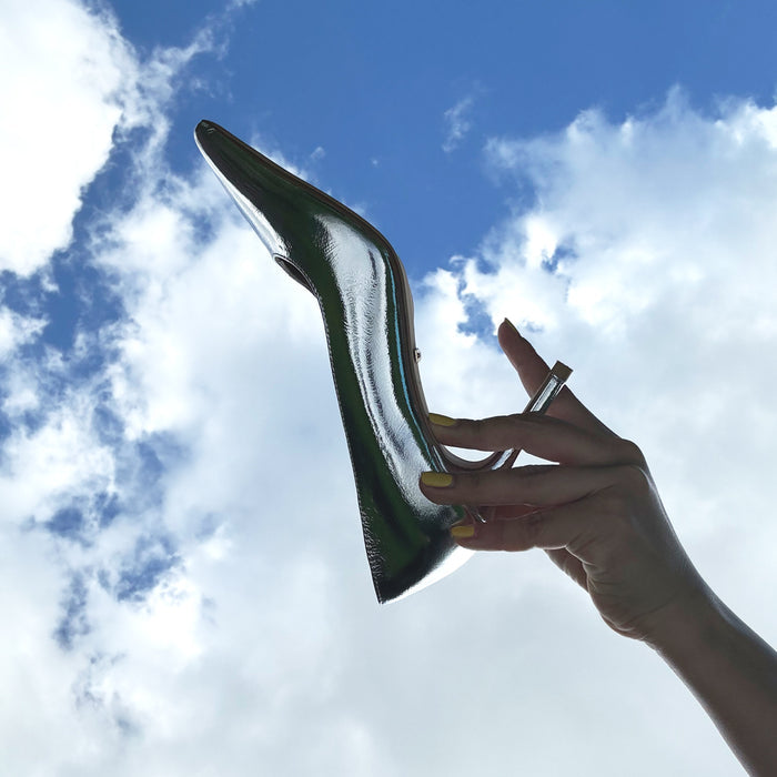 Kayte - Vintage Silver Classic Pump