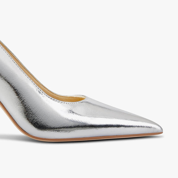 Kayte - Vintage Silver Classic Pump
