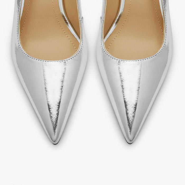 Kayte - Vintage Silver Classic Pump