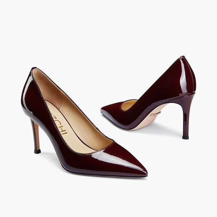 Kayte - Wine Patent Classic Pumps