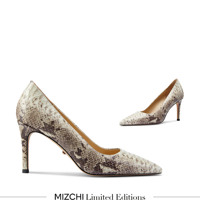 KAYTE PYTHON - snake effect classic pumps