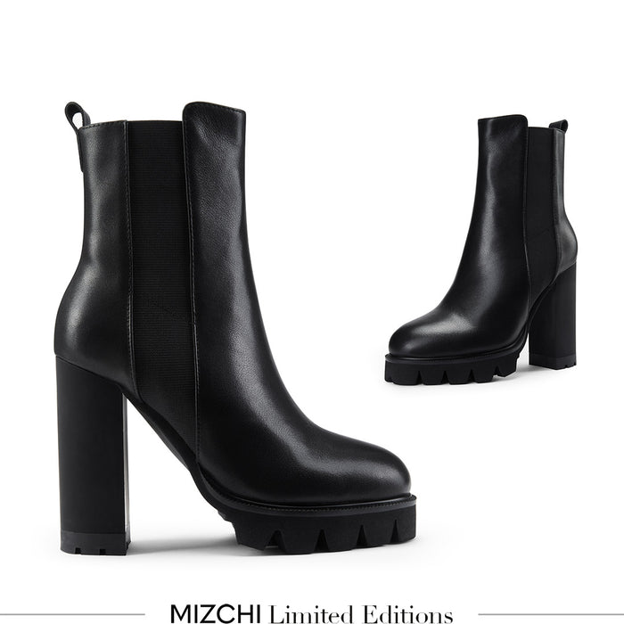 KENZIE - platform chelsea boots