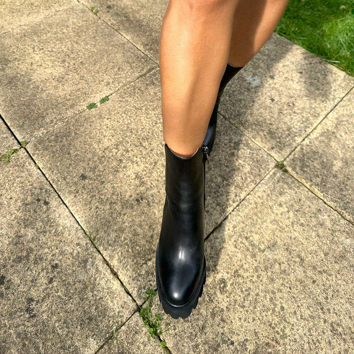 KENZIE - platform chelsea boots
