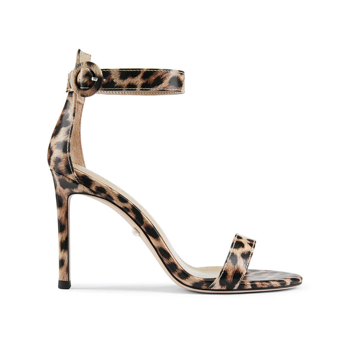 KESIA LEOPARD - high sandal