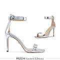 KESIA SILVER - high sandal